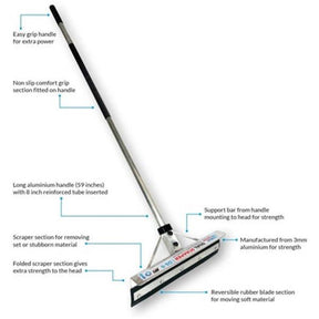 Aluscraper 22" Dual Scraper