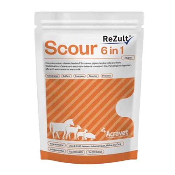 REZULT SCOUR 6 IN 1 SACHETS 24pack
