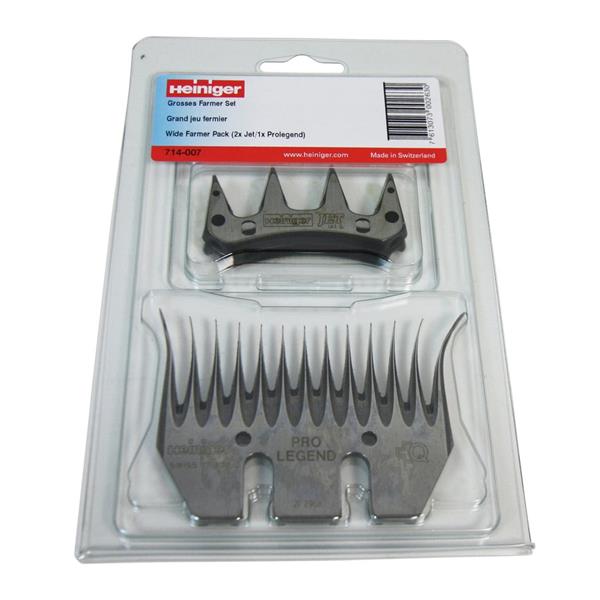 Heiniger Cutter &amp; Comb Clipper Blade Pack