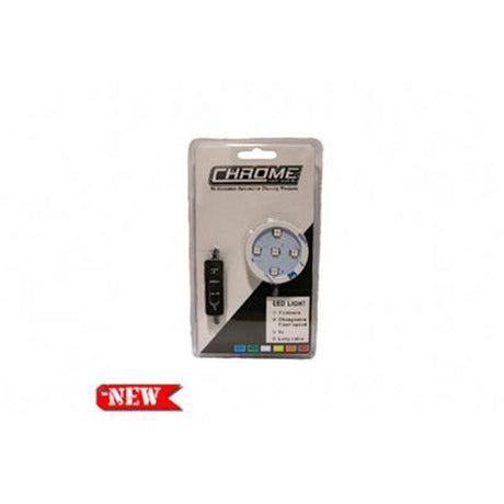 Chrome: LED Light Base