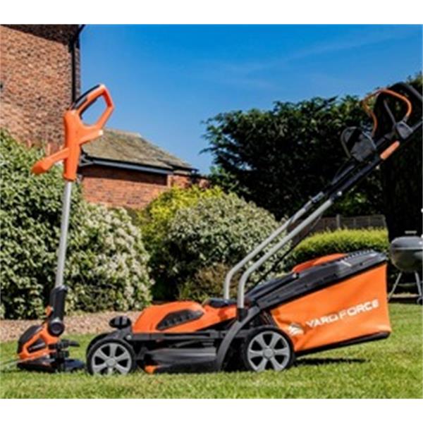 Yardforce Cordless Mower &amp; Trimmer Bundle
