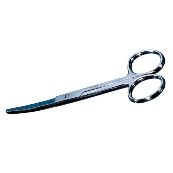 Stainless Steel Curved Scissors 6"
