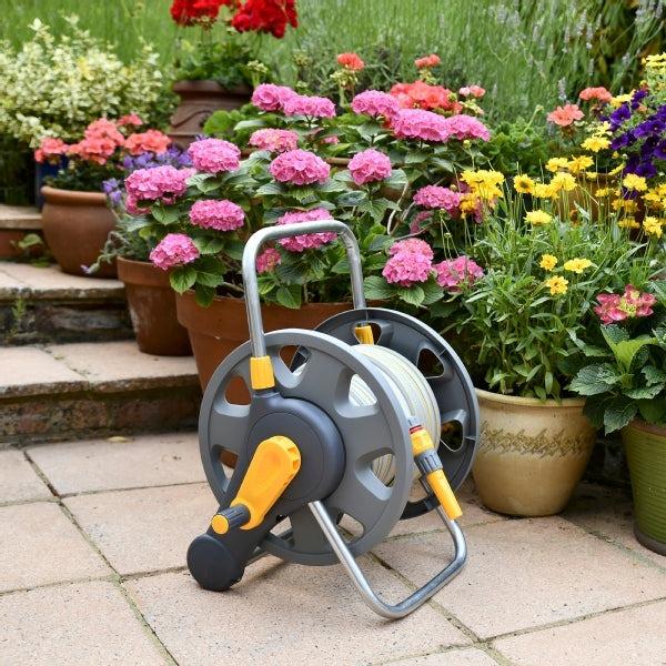 Hozelock 60m Hose Reel with 25m hose