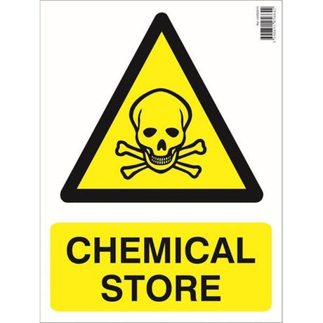 Chemical Store Farm Sign