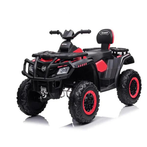 Childrens Electric 24V Super Quad Bike Red and Black