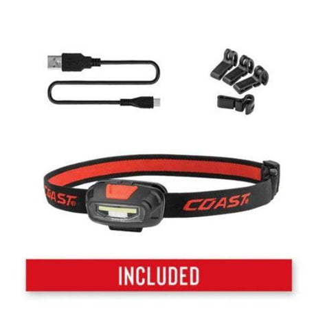 Coast FL13R Rechargeable Head Torch
