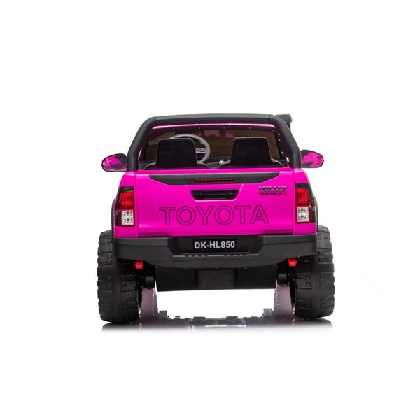 Licensed Toyota Pink Hilux RuggedX 2-Seater 24V Ride-On Jeep