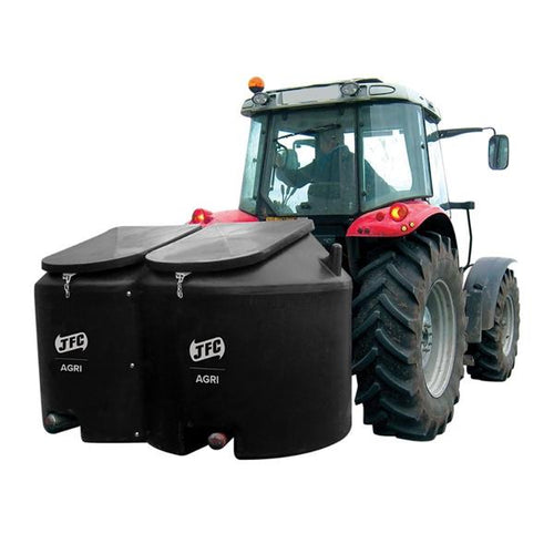 JFC Portable Twin Meal Bin 1-Tonne CMB002