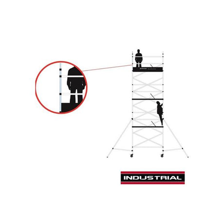 T620-3T 2 Rung Ladder Frame 1450 x 1000mm