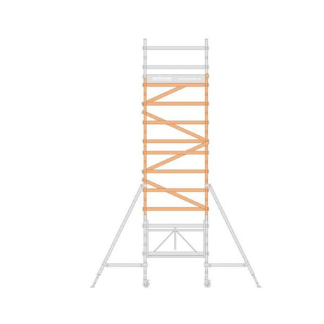 T99 Mini Tower Extension 8 Rung Frame