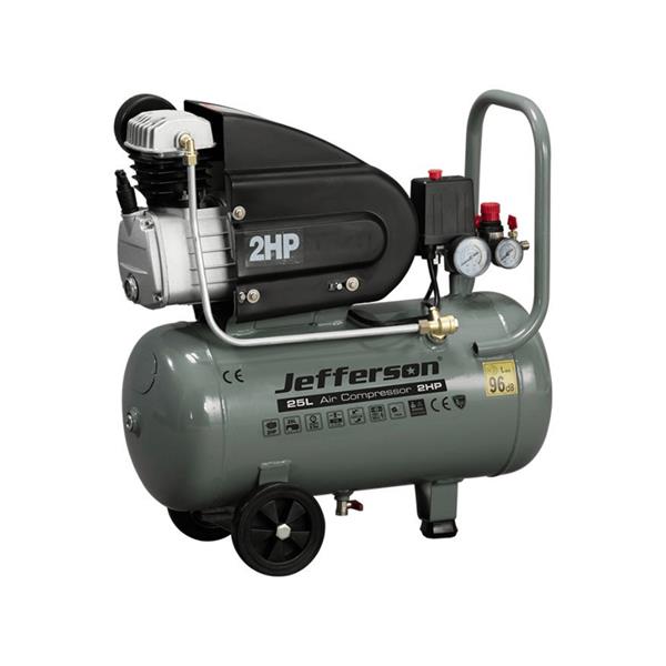 Jefferson 25 Litre 2HP 8 Bar Compressor