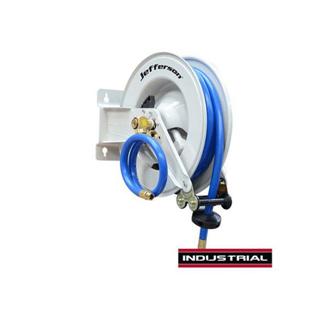 10m 3/4" Industrial Auto Retracting Air Hose Reel