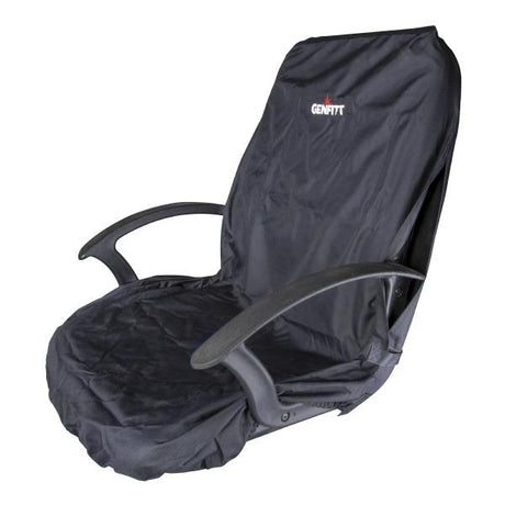 SEAT COVER TRACTOR GENFITT BLACK