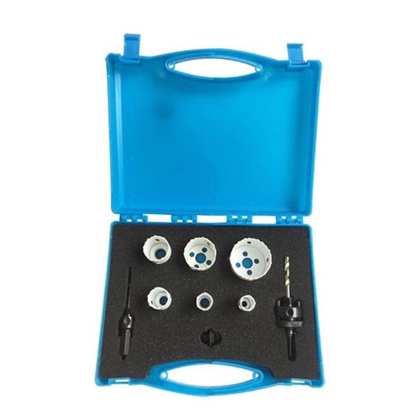 9 Piece Plumber Holesaw Set