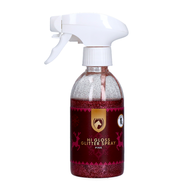 Excellent Horse Christmas Hi Gloss Glitter Spray