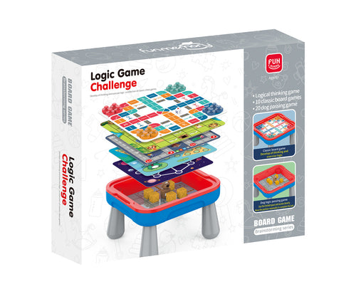 Logic Game Challenge – Multi-Board Educational Game Set