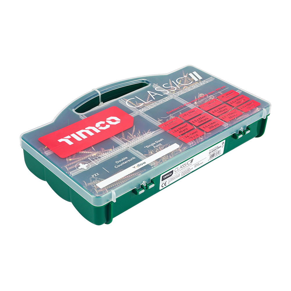 Timco Classic - Yellow - Mixed Tray