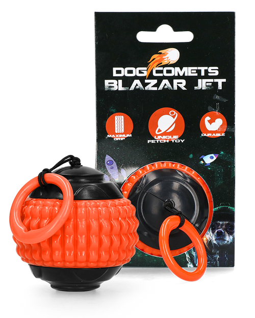 Dog Comets Blazar Jet