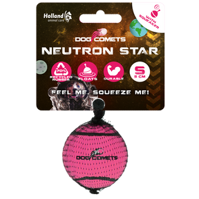 Dog Comets Neutron Star Tennis Ball With Squeaker
