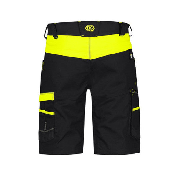 DASSY MANILLA Women's Shorts Black/Fluo Yellow