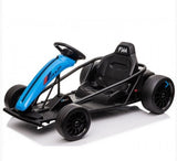 Drift 24V Electric Ride On Go Kart (Blue)