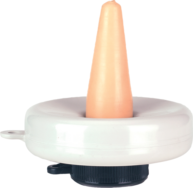 Floating spare teat yellow