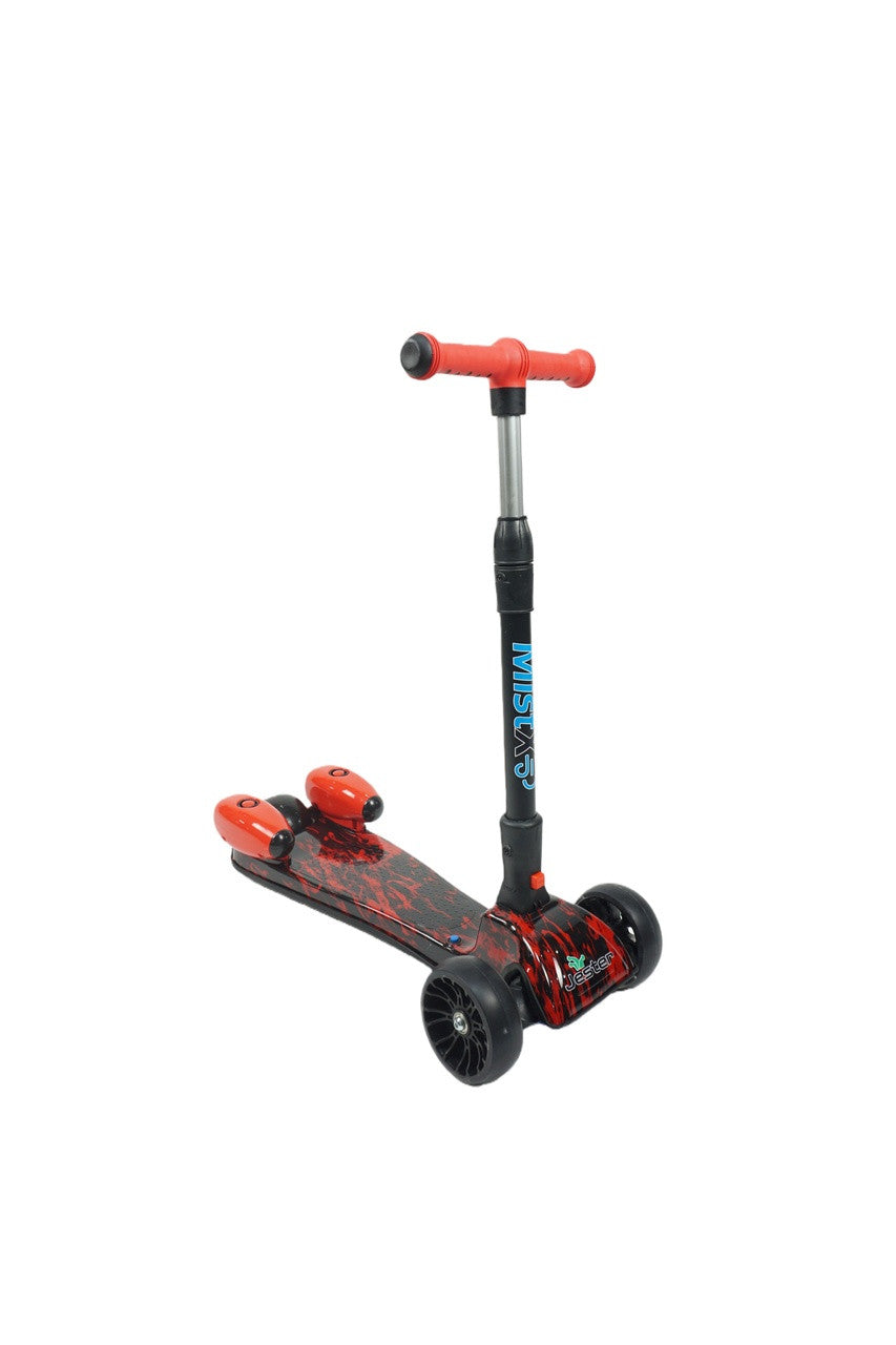 MistX 3 Wheel Foldable Kids Push Vapour Scooter Red