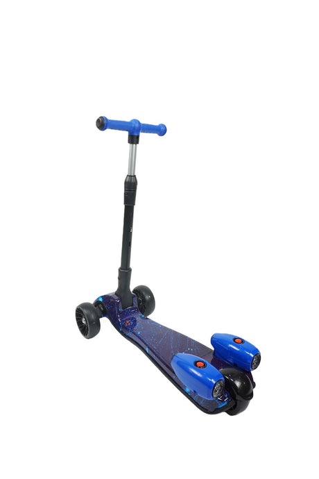 MistX 3 Wheel Foldable Kids Push Vapour Scooter Blue