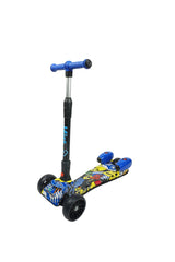 MistX 3 Wheel Foldable Kids Push Vapour Scooter Yellow