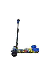 MistX 3 Wheel Foldable Kids Push Vapour Scooter Yellow
