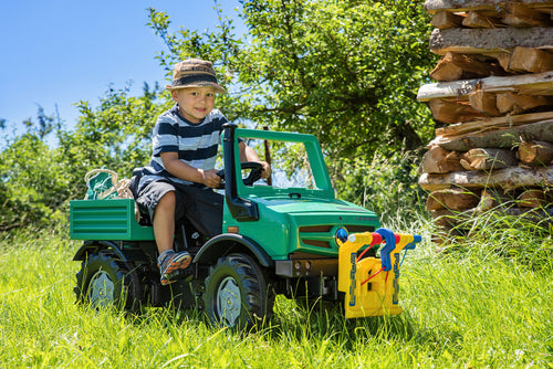 R038244 Pedal tractor, Mercedes Benz, Unimog Forestry