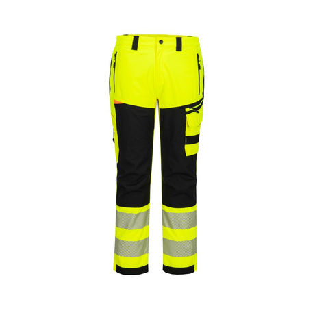 Portwest DX448 DX4 Hi-Vis Rain Trouser Yellow/Black