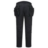 Portwest DX450 DX4 Softshell Holster Trousers (3L) All Black