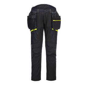 Portwest DX450 DX4 Softshell Holster Trousers (3L) Black