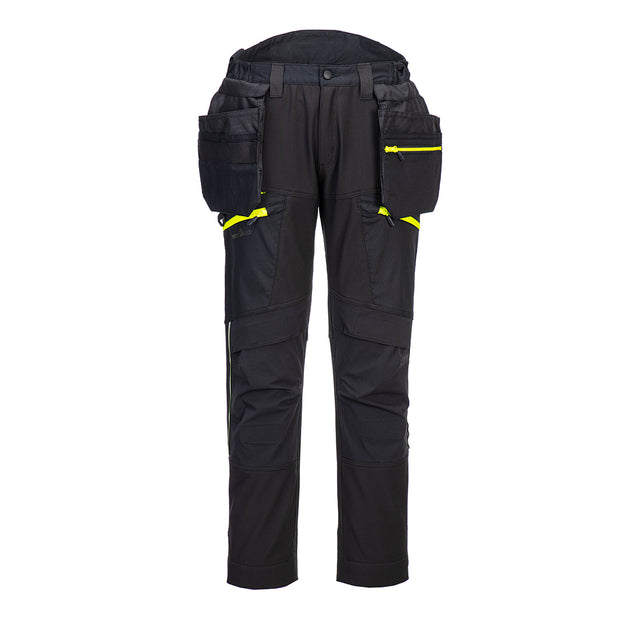 Portwest DX450 DX4 Softshell Holster Trousers (3L) Black