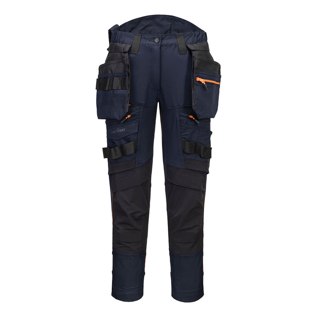 Portwest DX452 DX4 Women's Detachable Holster Pocket Trousers Navy