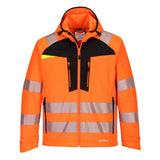Portwest DX475 DX4 Hi-Vis Softshell (3L) Orange/Black