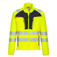 Portwest DX481 DX4 Hi-Vis Lightweight Stretch Work Jacket Yellow/Black