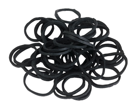Elastic bands black