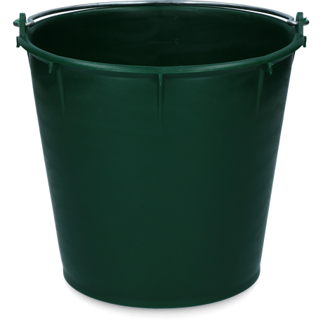Bucket 7 l with handle Green