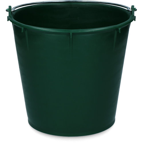 Bucket 7 l with handle Green