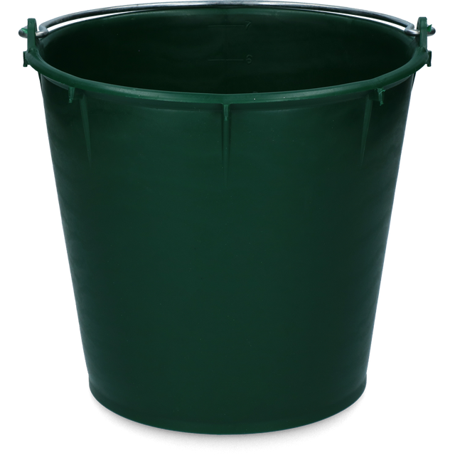 Bucket 7 l with handle Green