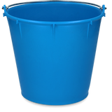 Bucket 7 l with handle Blue