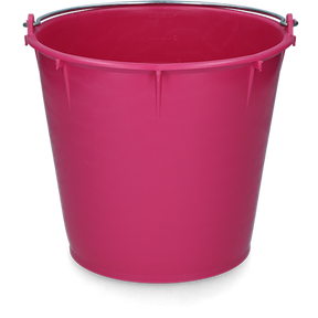 Bucket 7 l with handle Pink