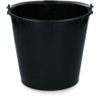 Bucket 7 l with handle Black