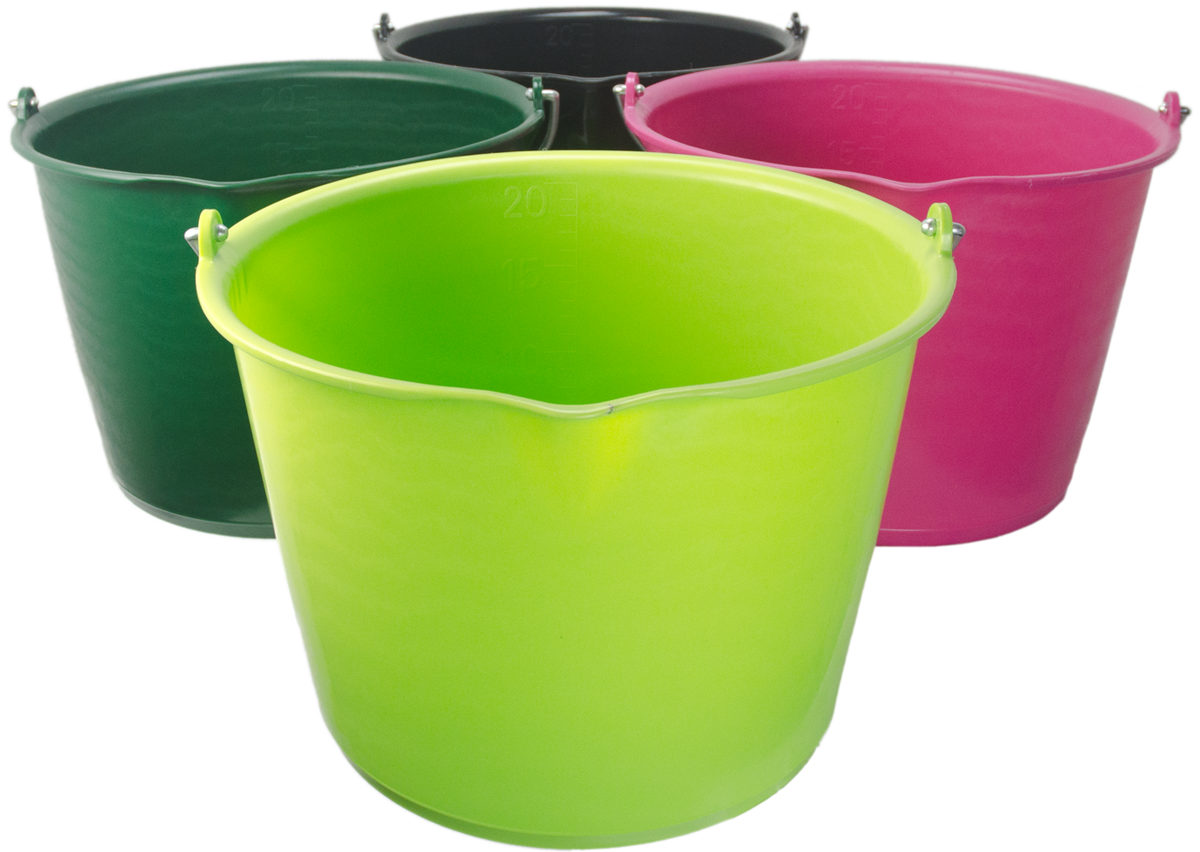 Bucket 15 l with pouring spout