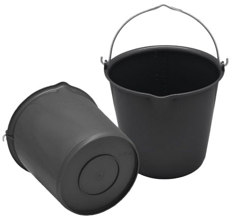 Bucket 15 l with pouring spout