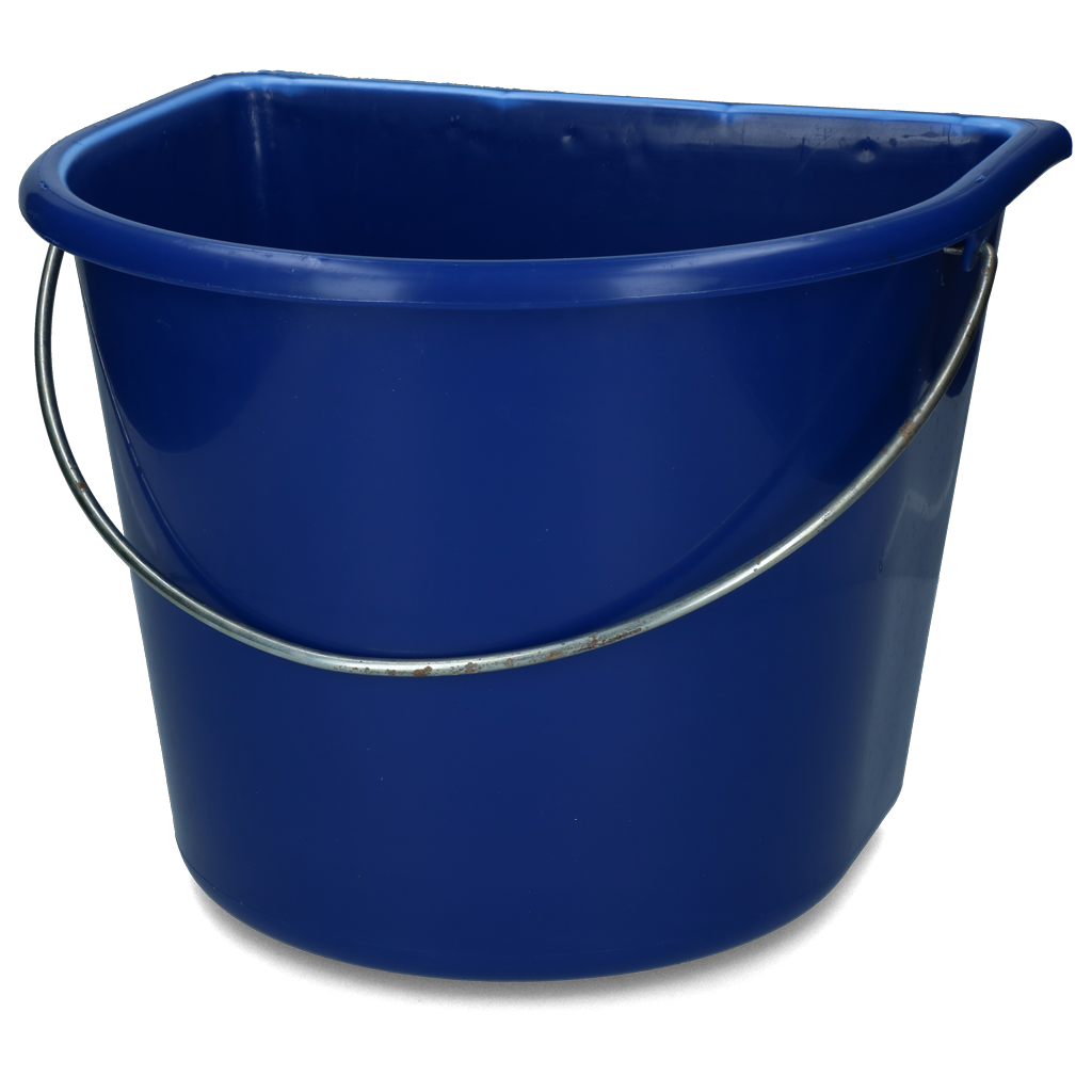 Bucket with flat side 15 l