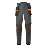 Portwest EV440 EV4 Stretch Detachable Holster Trousers Metal Grey