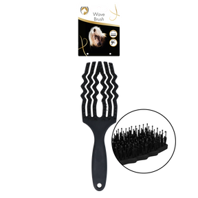 Excellent Horse Wave Brush Black